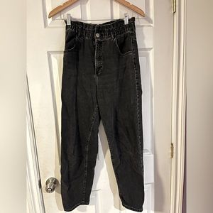 Zara Black Mom Jeans (Balloon Fit)